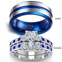 Bagues tendance en cuivre plaqué or avec incrustation de zircon, style hip-hop, pour femmes, mariages, fiançailles, fêtes, anniversaires, géométriques