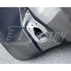 Coffre arrière style Highkick en fibre de carbone pour Infiniti Q50 2018-2024, en stock - Product Image 6