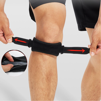 Stabilisateur de forme patellaire ajustable, antiglisse et réglable, sangle pour le genou, soulage la douleur, pour le sport