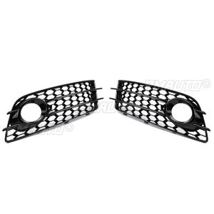 2x Cubiertas de Rejilla para Faros Antiniebla Delanteros de Coche, Rejilla Hexagonal para Faros Antiniebla para Audi A4 B8 S-Line S4 2008-2012 8K0807681C 8K0807682C - Product Image 4