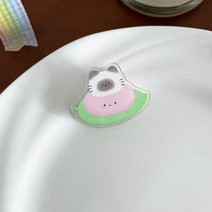 Nuevos Clips de Notas Acrílicos con Dibujos Animados de Animales para Estudiantes ZGBROTHERS Fujian China - Product Image 3