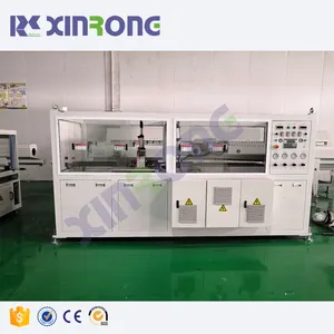 XINRONG High Efficient double strand PVC Conduit Plastic Pipe Extruder making Machine