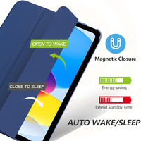Vente en gros de housses de tablette intelligentes ultra-minces et élégantes pour iPad Mini 6e/7e génération 8,3 pouces avec fonction de réveil et de mise en veille automatique