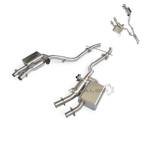 Sistema de Escape CatBack para Kia Poison <span class=keywords><strong>Sting</strong></span> 3.3T 2017-2024 con Válvula de Control, Acero Inoxidable SS304, Escape de Alto Rendimiento, Venta al por Mayor de Fábrica OEM - Product Image 1