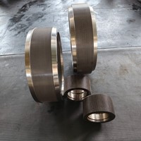 Nouvelle matrice d'alimentation PTN580 2,5 mm 5,0 mm, moule de presse durable en acier inoxydable X46Cr13, 10 tonnes/h, HRC 52-54, pour aliments de volaille, porcs et bovins