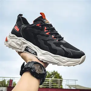 High quality free shipping Fashion Sports Sneakers Worm Design Plus Large Size Lightweight MD Running Shoes for Men