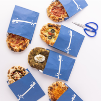 Emballage personnalisé écologique biodégradable jetable en papier sulfurisé pour la restauration rapide, les aliments pour bébés, le sucre, les restaurants, avec logo, à emporter