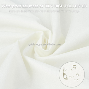 Voile d'ombrage triangulaire réglable de qualité supérieure, anti-UV et hydrofuge, pour couverture extérieure - Product Image 2