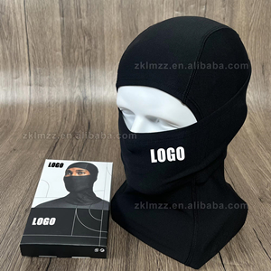 2026 Fabrik-Sonderanfertigung Vollgesichts-Sturmhaube Pro Skimaske Schwarz Gestrickt Winter Radfahren Professionelle Atmungsaktive Sport-Unisex - Product Image 2