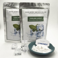 Cristaux de menthol naturels et synthétiques de saveur de menthe de qualité alimentaire en gros d'usine