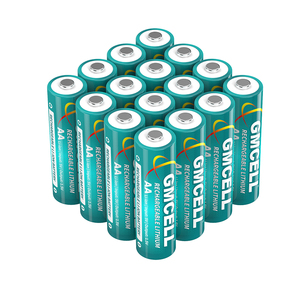 Baterías de Litio GMCELL 14500, Tamaño AA, Celdas de Iones de Litio de 3000mWh, 1.5V, Batería Recargable AA - Product Image 1