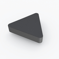 Plaquettes d'outillage CNC haute performance CBN TNGA pour fraisage et tournage, PCD CBN Triangle Carré