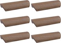Poignées de meubles en bois pour armoires de cuisine, tiroirs, commodes et placards - Poignées de meuble de chambre personnalisables et écologiques