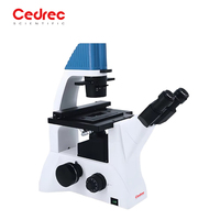 Fluorescence Biological Microscope Economical LED Light Source Monocular Student with Fluorescence Darkfield Polarization