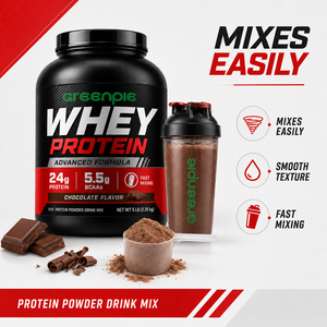 Greenpie OEM <span class=keywords><strong>Polvere</strong></span> Proteica per Aumento di Peso Certificata GMP, Integratore per Sviluppo Muscolare, Nutrizione Sportiva - Product Image 3