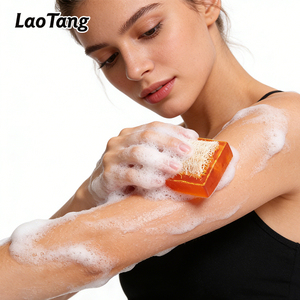<span class=keywords><strong>Savon</strong></span> artisanal à base de plantes et d'herbes naturelles, nettoyant en profondeur, à base de luffa, pour le bain et le soin, prix de gros, pour le contrôle postal transfrontalier - Product Image 1