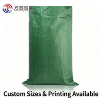 Sac tissé en PP imprimé offset pour emballage de semences, farine et riz, 10kg, 20kg, 25kg, 50kg