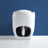 Nouveau design d'articles sanitaires Salle de bain Céramique Wc One Piece White S-trap Toilet