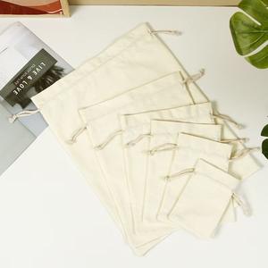 <b>Canvas</b> <b>Drawstring</b> Pouch Custom Digital Printing Multi-color Logo Eco <b>Bag</b> for Promotions - Product Image 5