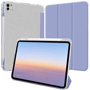 Étui pour tablette iPad Air4/5/Air11 de 10,9 pouces, nouveau modèle simple, couleur unie, protection intégrale antichoc. - Product Image 2