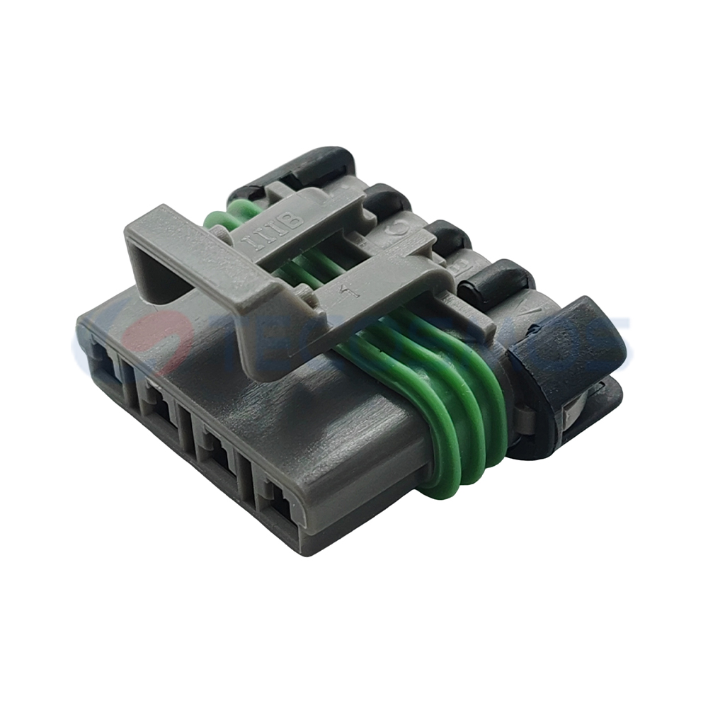 Waterproof Wire Harness Buick Blower Resistance Plug for Car 4-Pin Female 12186400