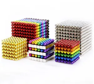 Boules magnétiques colorées en néodyme de grande taille Boules magnétiques colorées
