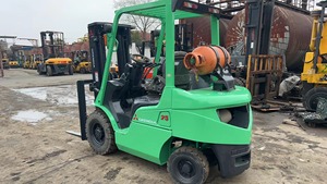 Fast Delivery Mitsubishi 2.5 Ton TCM Forklift Used Diesel Engine Three Stage Mast Offroad Capability for Warehouse <b>Material</b> - Product Image 4
