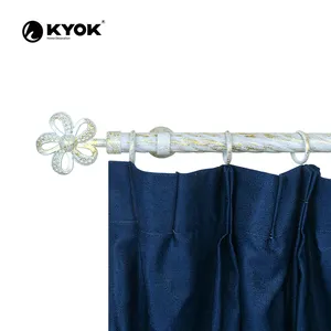 Manufacturer Curtain Rod And Accessories Peacock Shaped Curtain Track All Accessories Home Decor Lights For Home Or Hotel