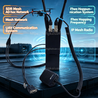 Radio maillée portable SDR pour communication longue portée, système de contrôle de drone, réseau maillé à fréquence sauteuse FHSS pour drone de levage lourd