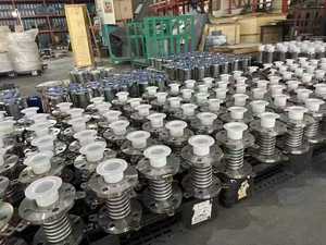 Прямые поставки с завода: Гибкие металлические сильфонные компенсаторы из оцинкованной нержавеющей стали для труб - Product Image 4