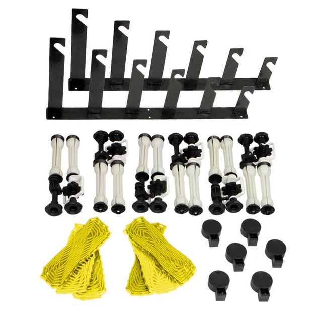 6-roller Wall Mount Studio Background Backdrop Support System ES-B6