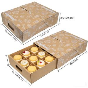 Boîte à frites jetable en papier pour emporter, emballage alimentaire, boîtes personnalisées pour ailes de poulet, hamburgers, boîtes à emporter, contenants pour restauration rapide - Product Image 5