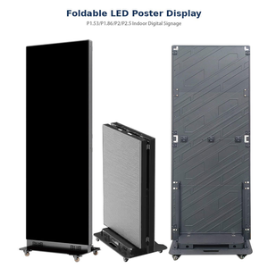 Pantalla LED para póster de pie para interiores P2.5 8K HDR10+ Pantalla publicitaria LED para video wall en el vestíbulo de hoteles, señalización digital - Product Image 4