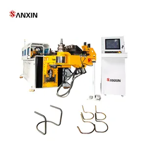 4 axis or 5 axis PLC Control Electric metal stainless steel pipe bending machine