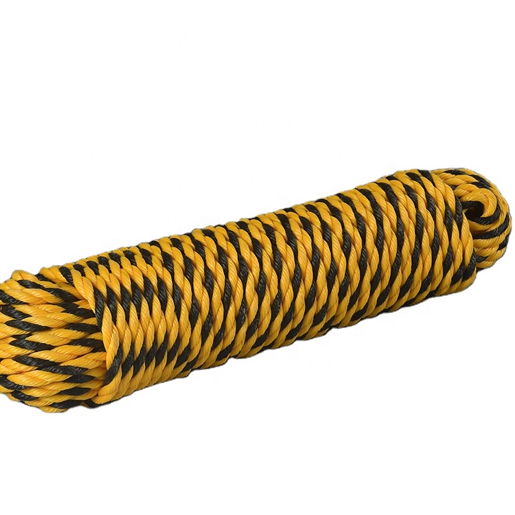 Plastic PE Rope 3 Strands 220m Fishing Rope