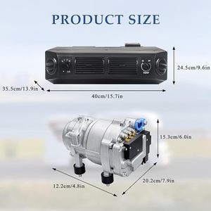 เครื่องปรับอากาศใน<span class=keywords><strong>รถยนต์</strong></span> TELCOOL 12V <span class=keywords><strong>ชุด</strong></span>ระบบ<span class=keywords><strong>แอร์</strong></span>ติดตั้งบนแผงหน้าปัด ใช้สำหรับรถยนต์โบราณ รถกระบะ รถตู้ รถบรรทุก รถแทรกเตอร์ รถขุด - Product Image 3