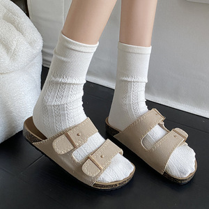 Lazy Man pour l'extérieur : Tendance estivale élégante pour femme, coupe polyvalente, antidérapante, maille respirante, modèle intemporel - Product Image 5