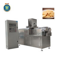 Extrudeuse industrielle à double vis pour boules de riz croustillantes au fromage, extrudeuse de snacks soufflés au maïs et à la farine de blé, usine de fabrication d'aliments