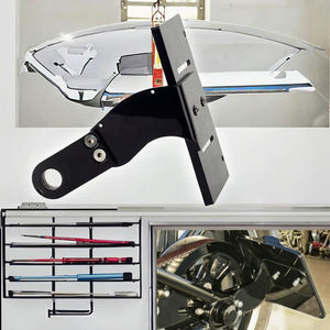 Soporte de Matrícula Trasero de Acero Pazoma para Motocicleta, Compatible con Softail Fat Boy Breakout Dyna Street Bob, Nuevo, 1 Año de Garantía - Product Image 3