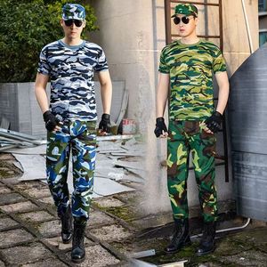 Summer Camouflage Clothing <strong>Set</strong> Thin Navy &amp; Green Colors Wholesale - Product Image 2