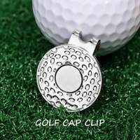 Clip de Chapeau de Golf Personnalisé avec Marqueur de Balle Magnétique 25mm pour Accessoire de Casquette – Vente en Gros