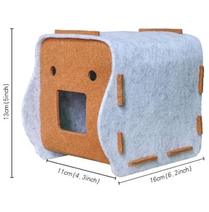 Scatola di feltro porta scatola per bagno rettangolo disegni cartone animato feltro per scatola di carta assorbente - Product Image 3