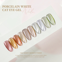 Lot de vernis à ongles gel UV effet œil de chat et clair de lune en gros – Boîte de flacons sans HEMA, non toxique, végétalien, écologique, longue tenue, DIY