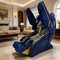 Nouveau design 2026 : Fauteuil 4D SL Zéro Gravité avec Chauffage Corporel Complet, Cuir PU de Luxe, Airbag, Commande Vocale Intelligente, Écologique et Musical