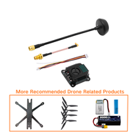 Transmisor FPV de Alta Potencia 5.8G VTX 3W 7-36V 4000mW 88CH de Largo Alcance con Polarización Vertical YS-V2 para Dron UAV