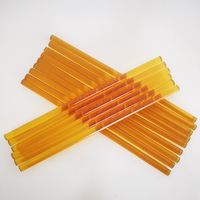 Adhésif thermofusible en polyamide 94V-0 couleur ambre, bâtons de colle thermofusible haute température pour le collage de cartes mères de circuits imprimés