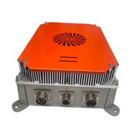 Chargeur de batterie embarqué pour véhicule électrique 6600W Niveau 2, sortie 48V/72V, refroidissement par air, étanche IP67, température de fonctionnement -35~+85°C