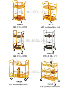 Hotel Decorative Metal <strong>Bar</strong> Cart <strong>Trolley</strong> - Product Image 2