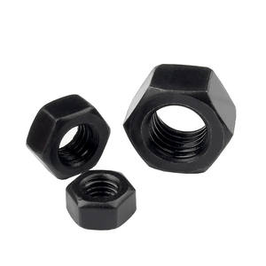 Ventes directes d'usine Rock Bottom Price Din934 M6 Écrou hexagonal en acier noir passivé et galvanisé pour application industrielle - Product Image 5