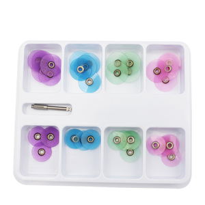 ชุดแผ่นขัดอลูมิเนียมพรีเมียมพร้อมแกนสำหรับขัดงานเทียม - Product Image 1